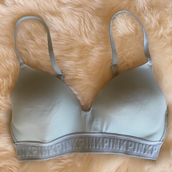 PINK Victoria’s Secret 34B mint soft cup bra - Picture 2 of 8